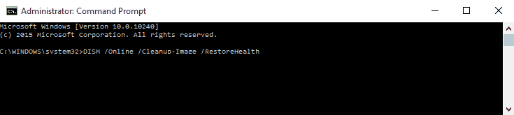 Computer repairs using DISM